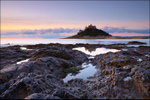 St Michaels Mount Reflected