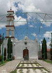 San Francisco, façade, bell-tower & atrial cross