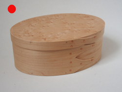 Large 'Shaker' style Maple box