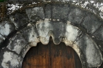 San Juan Bautista, patio door closeup