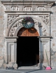 San Juan Bautista, façade portal alfiz