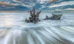 No.0082. Hampden beach, New Zealand.