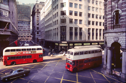 KM-161 Pedder street & Corner of Old HK Post office - 1974