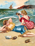 Victorian Beach Scene 29