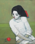 lizzie-in-white-oil-on-board-endre-roder
