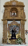 Nave altar to St. Francis of Assis