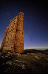 Milners Tower and Northern Lights