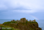 Dunnottar Castle with Evening Rainbow, 1