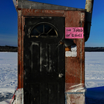 Ice Shack New Brunswick Canada