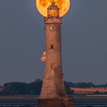 Moonset Over Haulbowline Lighthouse