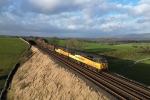 JL - 24.1.24 56105 & 56049 6J37 Carlisle - Chirk, Waitby Common
