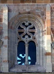 Exterior N nave, clerestory window