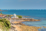 z3241 Round the Island Race overlooking Steephill Cove