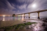 z2289 Bembridge Lifeboat station by Moonlight