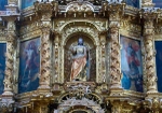 Santo Domingo, nave Nuestra Señora del Rosario altar