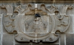 Façade, main portal architrave relief, Seraphic Vision