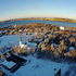 Aerial Panorama - Rothesay, New Brunswick Canada