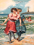 Victorian Beach Scene 21