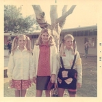 High school girls in 1968