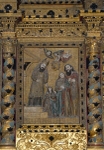 La Transfiguración, high altar, lower tier right panel