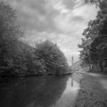 Salts Mill from Canal side (square format)
