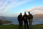 Me (right) on Conic Hill with friends Andrew and Gareth, April 2005