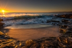 Sunset Waves