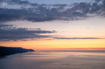 Dusk light, Exmoor coast
