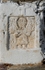 San Bartolomé, atrial entrance wall relief, seraph