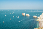 z3444 Round the Island Race overlooking the Needles