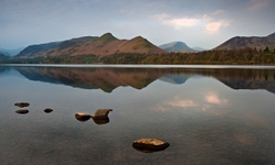 Catbells in morning light.