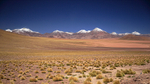 Chain of Volcanoes on the Chile-Bolivia border