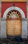 San Lorenzo Mártir, façade portal alifiz