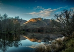 The Railway bridge at Kilchurn on a beautiful sunny day
