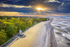 z3415 Evening Light over Appley Beach