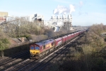 JL - 22.12.20 66119 6C75 Immingham - Scunthorpe BSC, Melton Ross