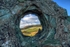 Through a fallen chimney