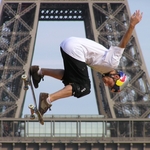 Skating in Paris