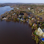 Rothesay Park Spring Flood 2018 New Brunswick Canada