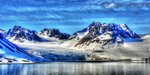 Svalbard Magdelana Fjord tidewater glacier HDR reduced