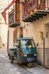 Piaggio Ape50, Cefalu, Sicily, Italy