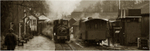 WLLR The Earl arrives in Llanfair with the 1740 service from Welshpool