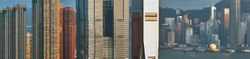 KMPAN-34 Close up of skyscrapers from Silver Seas