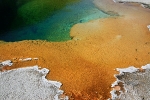 Emerald Pool Black Sands Yellowstone Park