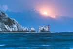 ab386 Needles Moonset