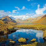 Great Gable and Scafell Pike, Wast Water EDC217