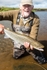 Mr Collings with a nice sea trout.