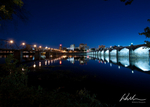 Harrisburg Bridges Blue Hour