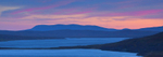 Ben Armine sunset over Loch Loyal, Sutherland