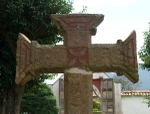 Santiago Apóstol, atrial cross, front crossing